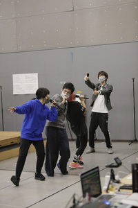 「35MM: A MUSICAL EXHIBITION」稽古場より