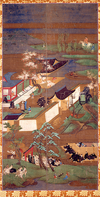 聖徳太子絵伝第2幅