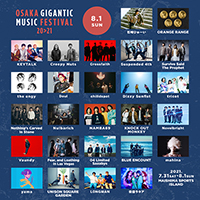 8月1日(日)出演アーティスト