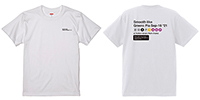 白半袖Tシャツ