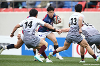スピードとステップのセンスが光るルーキー、木村朋也選手