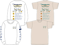 ますださえこ＆吉本ユータヌキ音泉魂コラボロングTシャツ＆Tシャツ