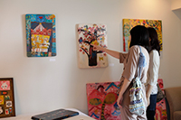 神戸アートマルシェ過去の展示の様子