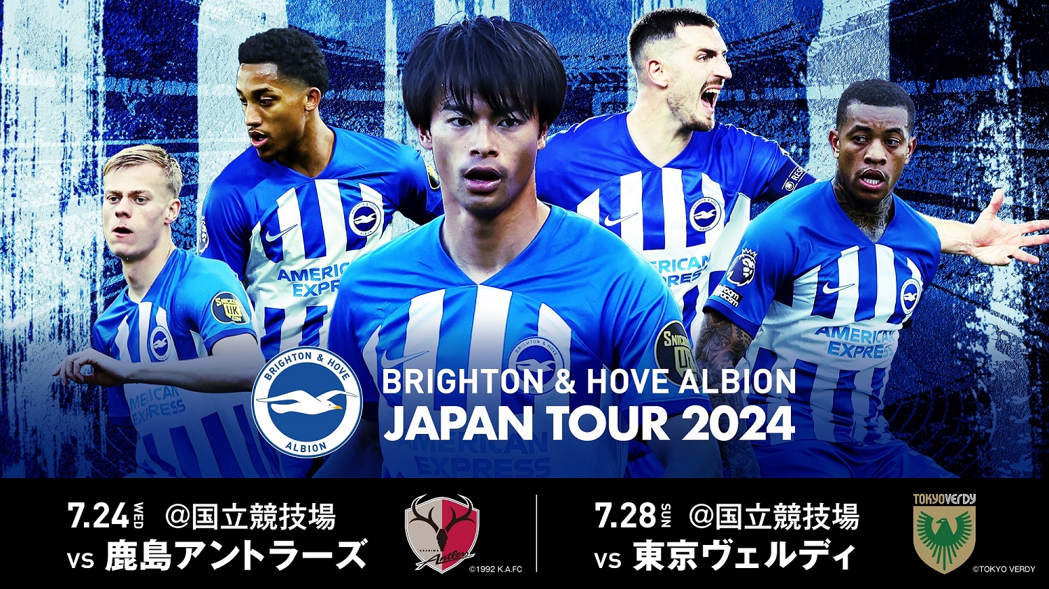 暮らしに便利なアイテム Brighton & Hove Albion Japan Tour 2024 Overseas Sales ウェア