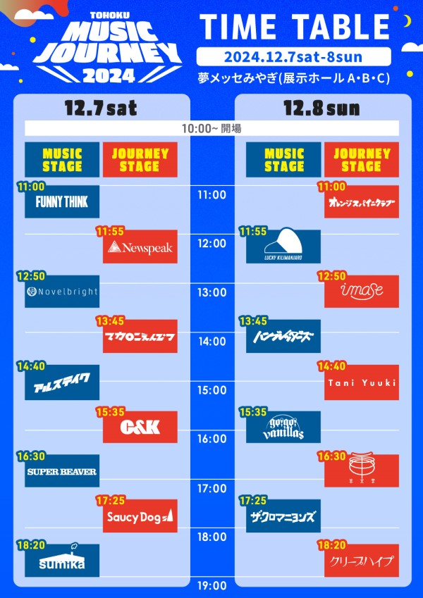 TOHOKU MUSIC JOURNEY 2024(トウホク