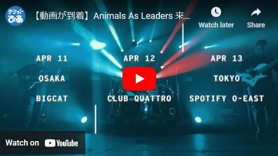 Animals As Leaders | チケットぴあ[チケット購入・予約]