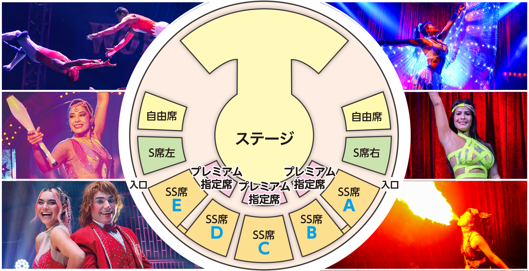 ワールド・ドリームサーカス大垣公演 | チケットぴあ[チケット購入・予約]
