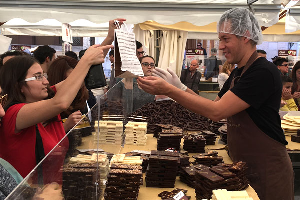 Eurochocolate in Osaka 2019