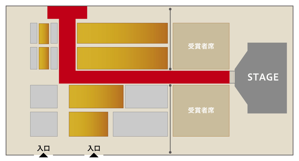 座席レイアウト図