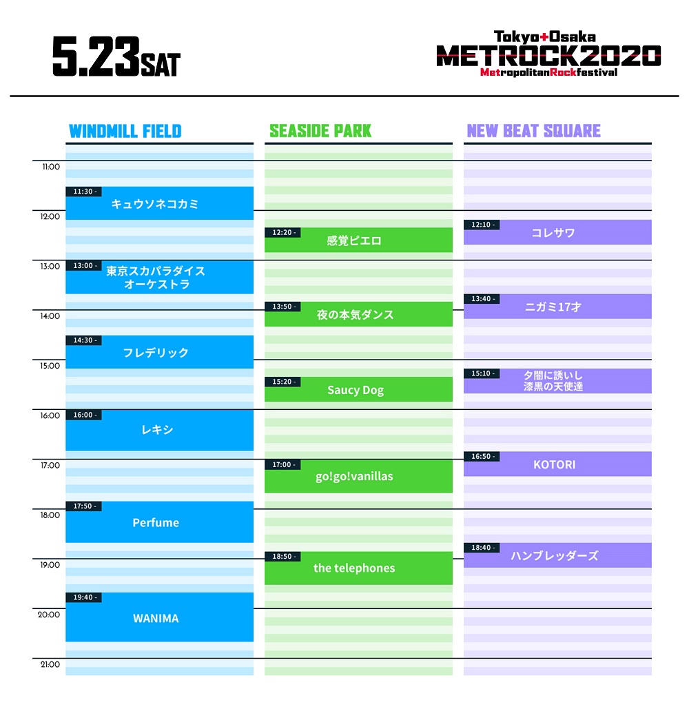 Metropolitan Rock Festival Metrock メトロック チケットぴあ チケット購入 予約