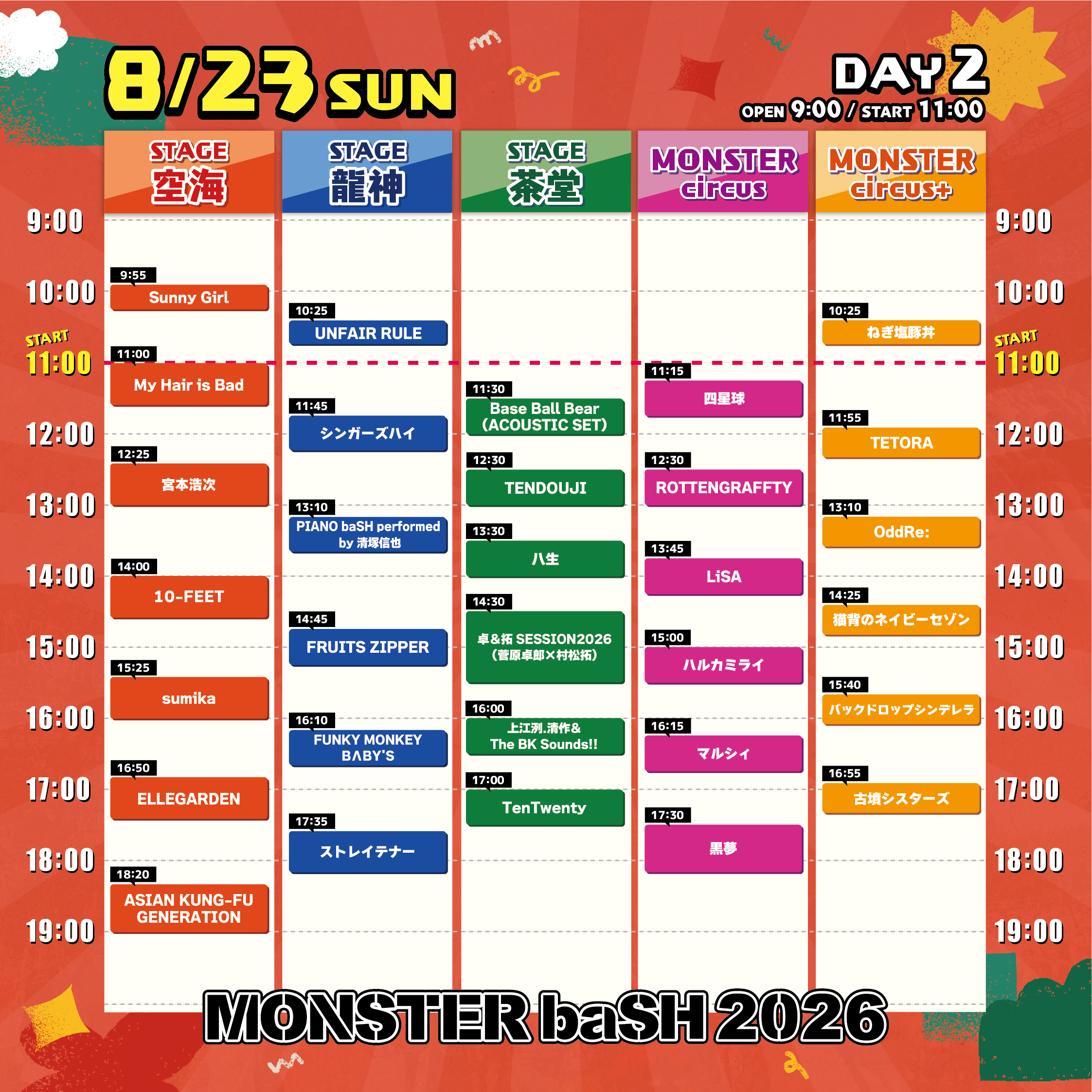 MONSTER baSH 2026 | チケットぴあ[チケット購入・予約]