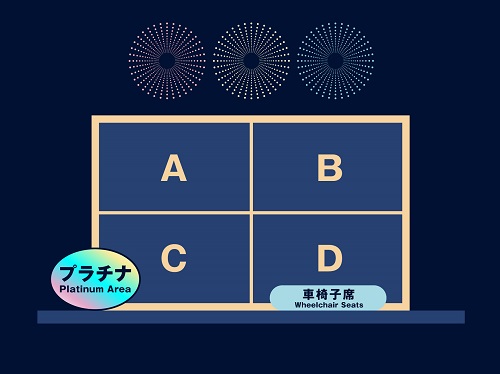 ディズニー ミュージック＆ファイヤーワークス 2024 チケットBブロック