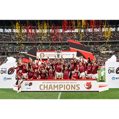 東芝ブレイブルーパス東京対浦安D-Rocks NTTジャパンラグビー リーグワン2025-26 DIVISION 1