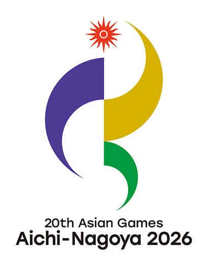 20th Asian Games Aichi-Nagoya 2026 ロゴ