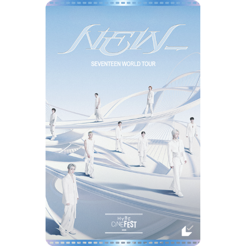 SEVENTEEN ARENATOUR DVD  セブチ HYBE CINE FEST2026】 ムビチケカード 『SEVENTEEN WORLD TOUR 'NEW_