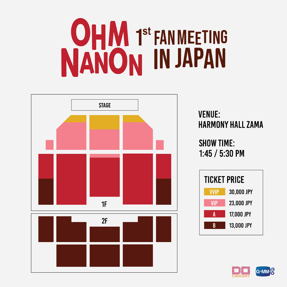 OHM NANON 1ST FAN MEETING IN JAPAN | チケットぴあ[イベント ショー