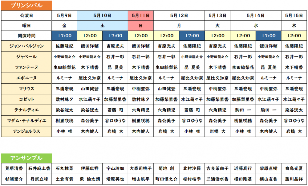 舞台の座席についての質問です。最近レミゼラブルに興味があるのですが、舞 - Yahoo!知恵袋