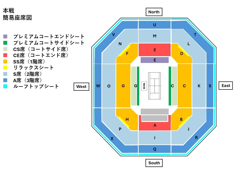 木下グループ ジャパンオープンテニスチャンピオンシップス2024 ATP500男子／ITF車いすテニス男子 | チケットぴあ[チケット購入・予約]